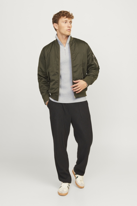 Jack & Jones grijze heren trui | Model