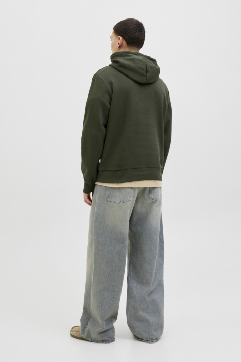 Jack & Jones groene heren sweater | Model