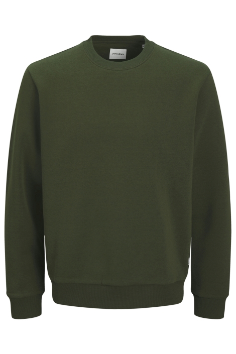 Jack & Jones groene heren sweater | Vooraanzicht