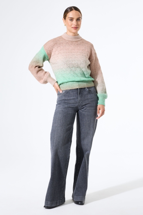 Garcia groene dames trui | Model