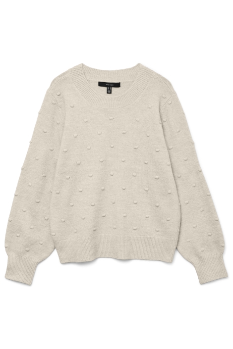 Vero Moda beige dames trui | Vooraanzicht
