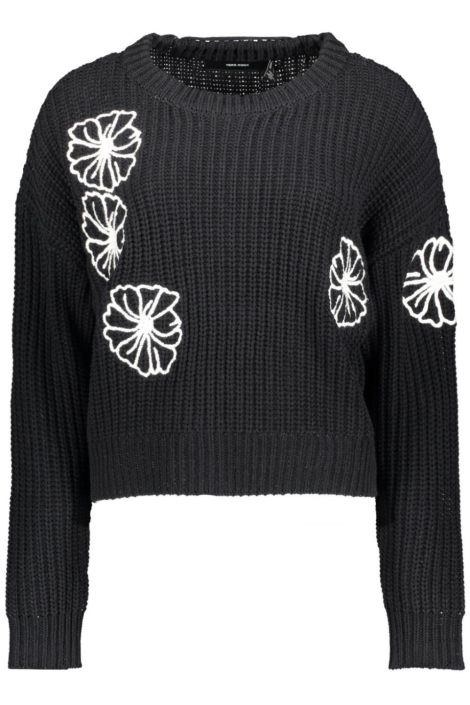 Vero Moda zwarte dames trui | Vooraanzicht