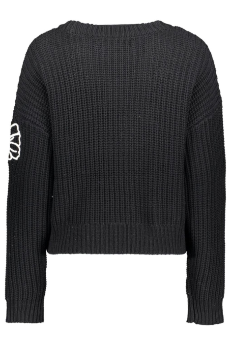 Vero Moda zwarte dames trui | Achteraanzicht