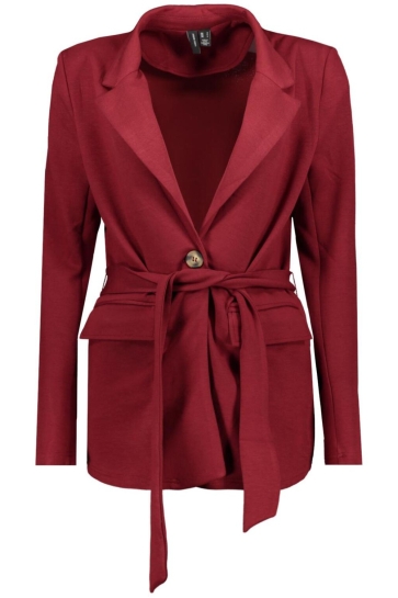 Vero Moda Blazer VMHALI LS BLAZER BOO 10338475 SYRAH
