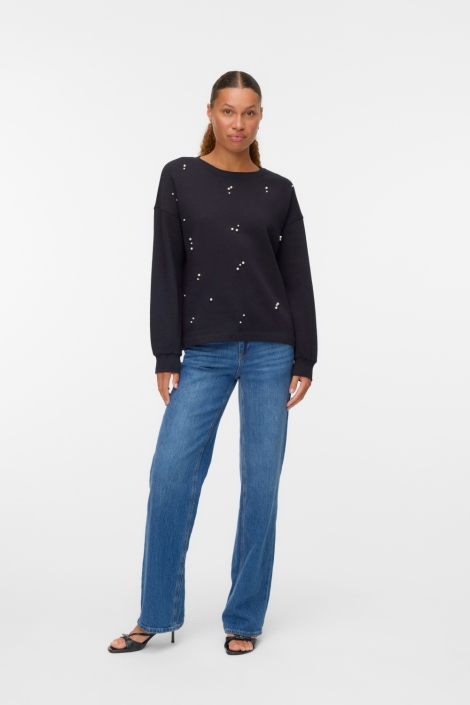 Vero Moda zwarte dames sweater | Model