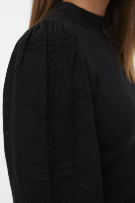 Vero Moda zwarte dames trui | Close up
