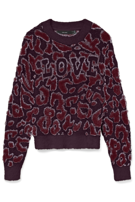 Vero Moda paarse dames trui | Vooraanzicht