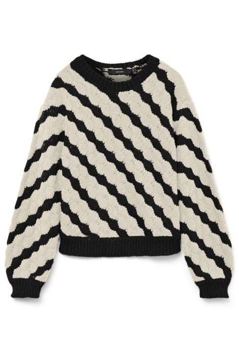 Vero Moda zwarte dames trui | Vooraanzicht