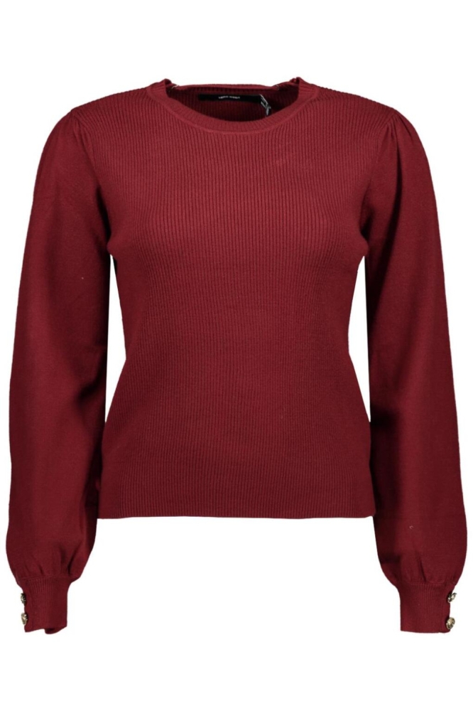 Vero Moda bordeaux dames trui | Vooraanzicht
