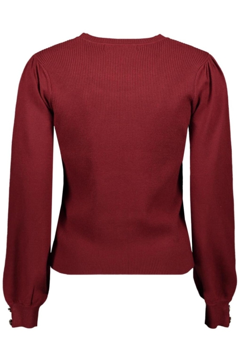 Vero Moda bordeaux dames trui | Achteraanzicht