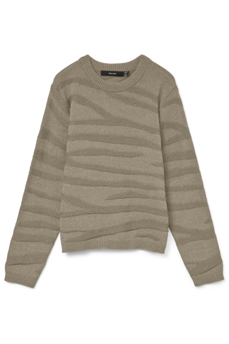 Vero Moda beige dames trui | Vooraanzicht