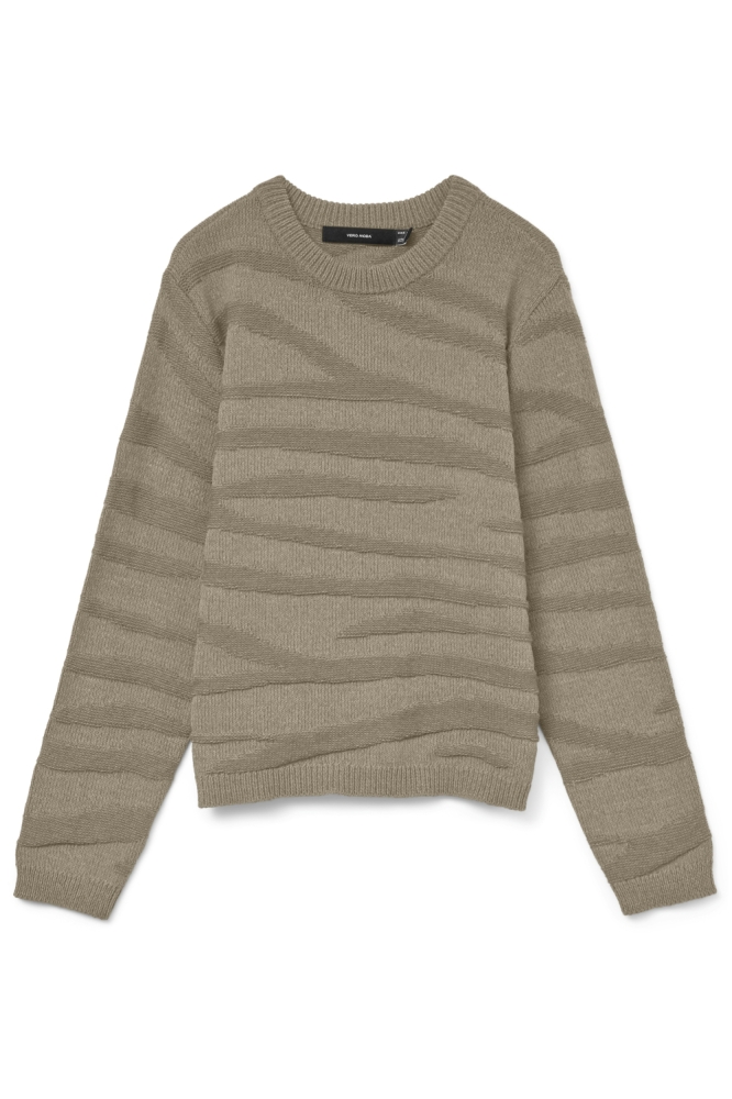 Vero Moda beige dames trui | Vooraanzicht