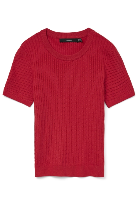 Vero Moda rode dames t-shirt | Vooraanzicht