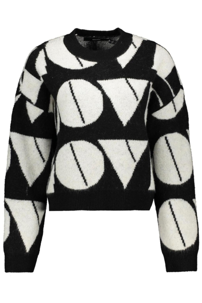 Vero Moda zwarte dames trui | Vooraanzicht