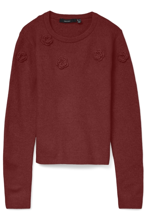Vero Moda bordeaux dames trui | Vooraanzicht