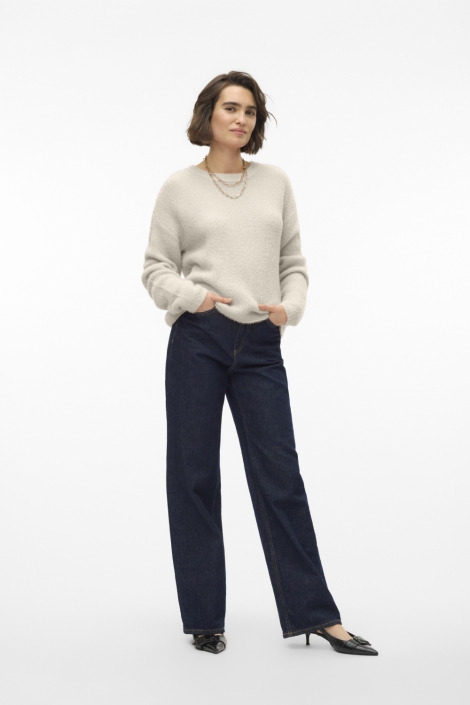 Vero Moda ecru dames trui | Model