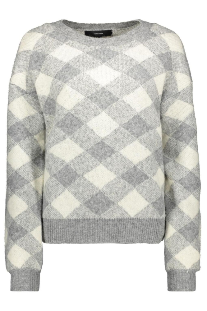 Vero Moda grijze dames trui | Vooraanzicht