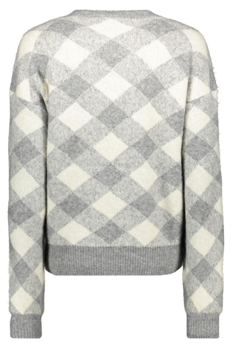 Vero Moda grijze dames trui | Achteraanzicht