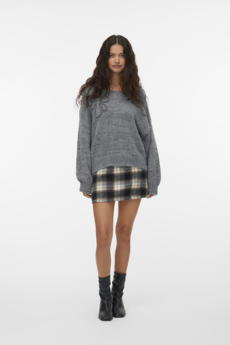 Vero Moda grijze dames trui | Model