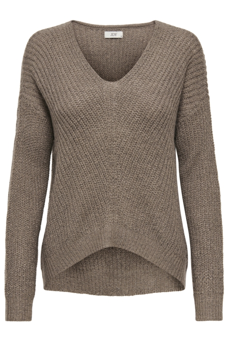 Jacqueline de Yong bruine dames trui | Vooraanzicht