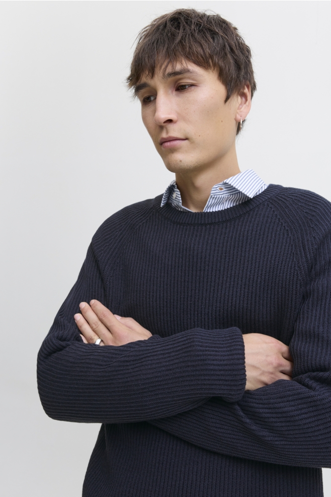 Jack & Jones blauwe heren trui | Model