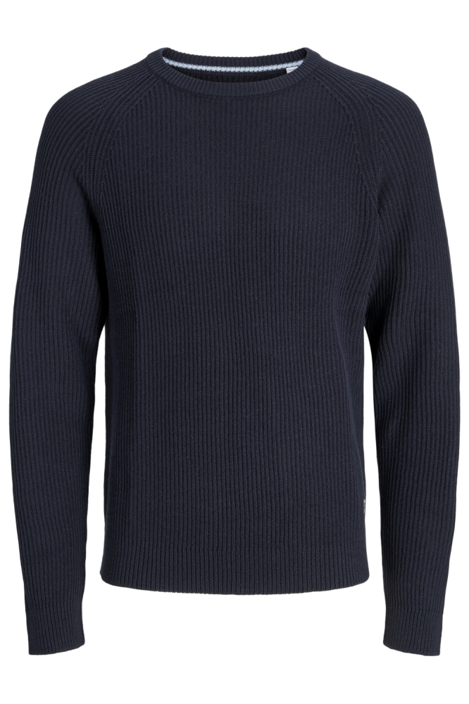 Jack & Jones blauwe heren trui | Vooraanzicht