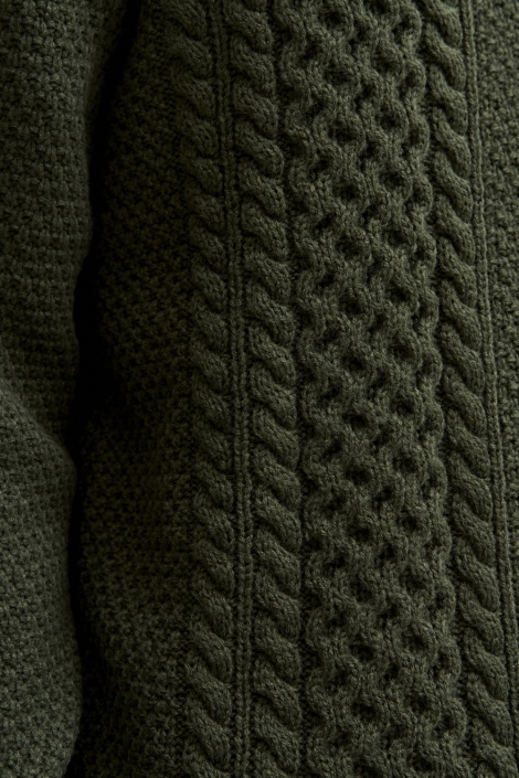 Jack & Jones groene heren trui | Kleurstaal