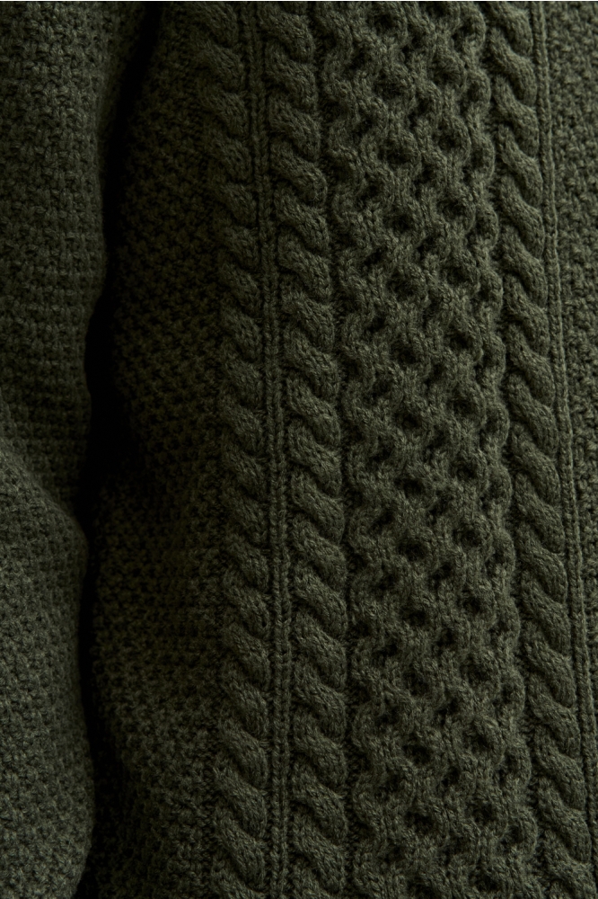 Jack & Jones groene heren trui | Kleurstaal