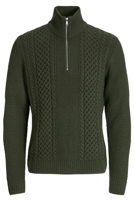 Jack & Jones groene heren trui | Vooraanzicht