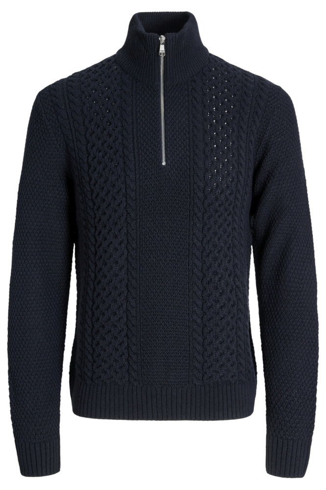 Jack & Jones blauwe heren trui | Vooraanzicht