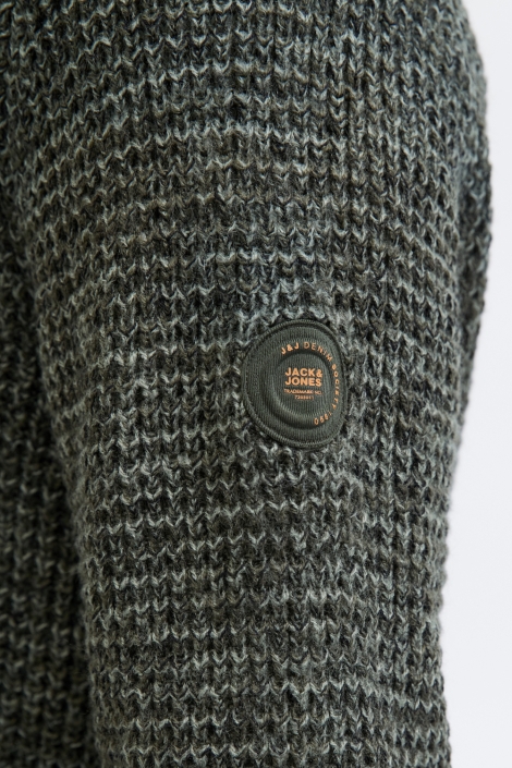 Jack & Jones groene heren trui | Kleurstaal