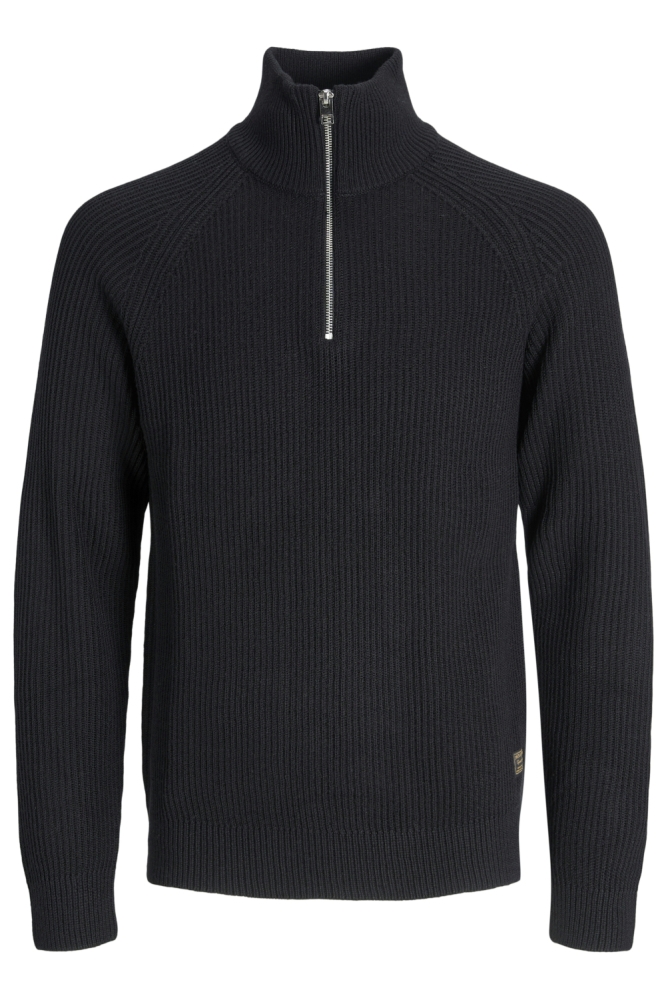 Jack & Jones zwarte heren trui | Vooraanzicht