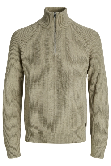 Jack & Jones beige heren trui | Vooraanzicht