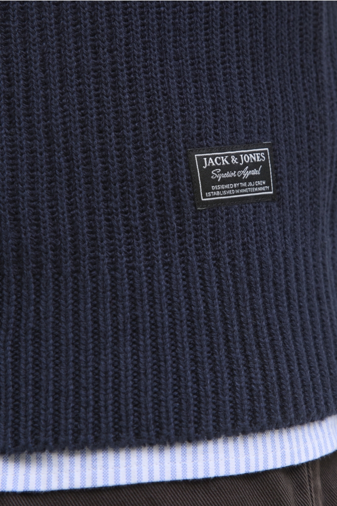 Jack & Jones blauwe heren trui | Kleurstaal