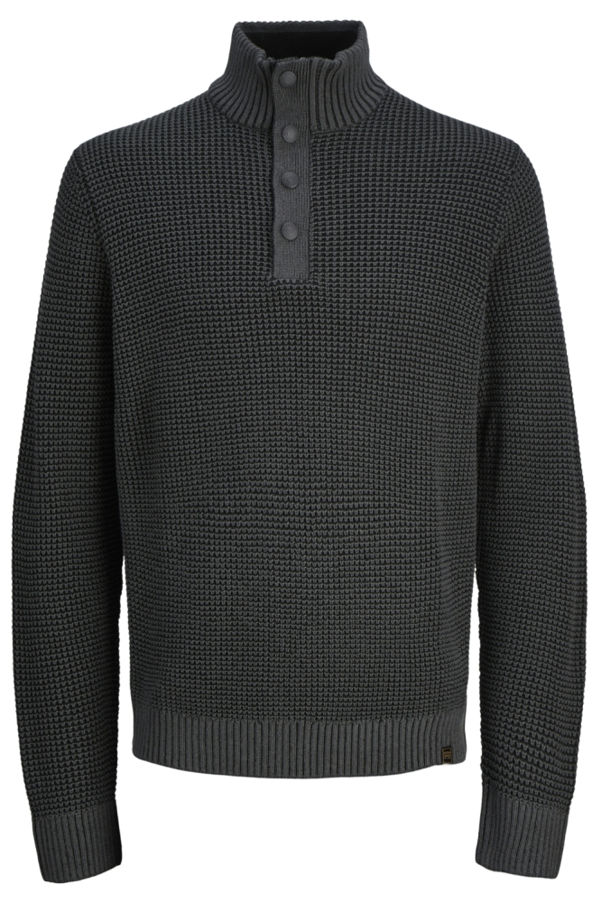 Jack & Jones zwarte heren trui | Vooraanzicht