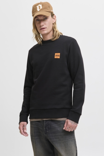 Jack & Jones JJBRANDY SWEAT CREW NECK LN 12279256 BLACK