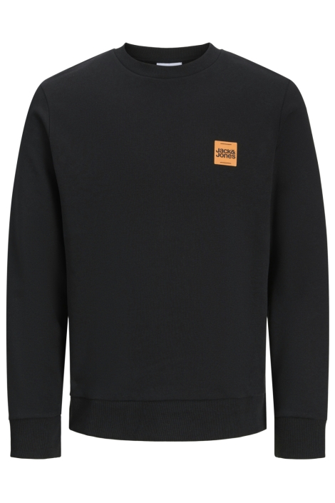Jack & Jones zwarte heren sweater | Vooraanzicht