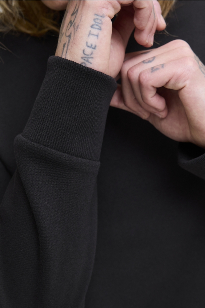 Jack & Jones zwarte heren sweater | Kleurstaal