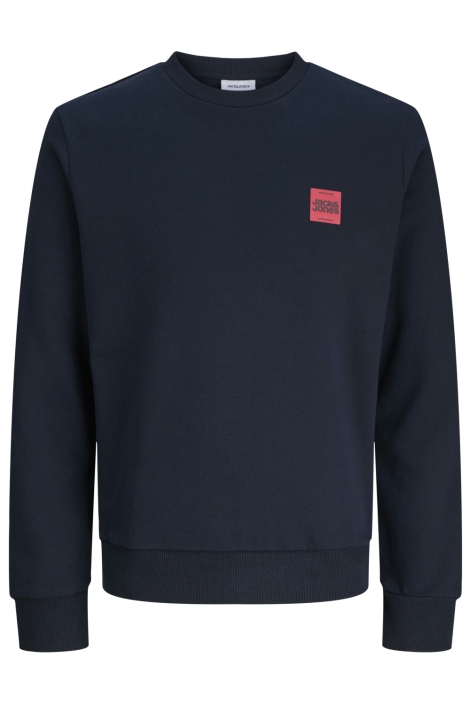 Jack & Jones blauwe heren sweater | Vooraanzicht