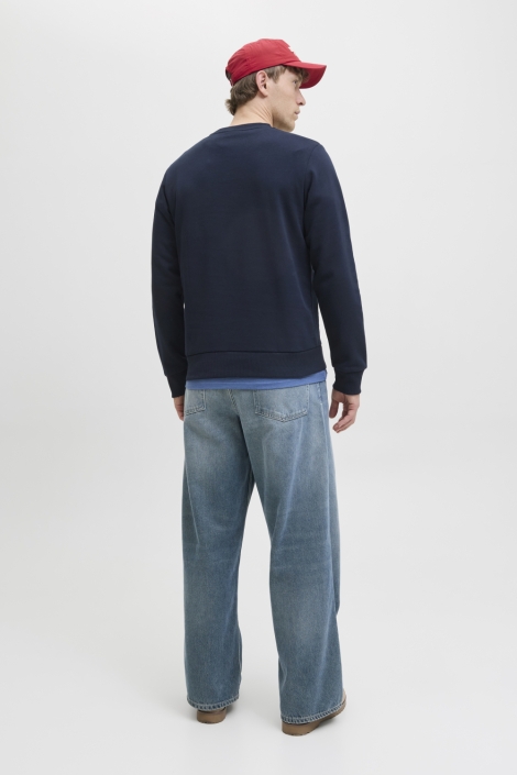 Jack & Jones blauwe heren sweater | Model