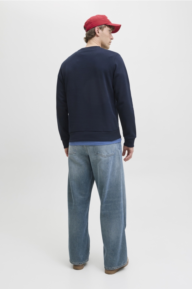Jack & Jones blauwe heren sweater | Model