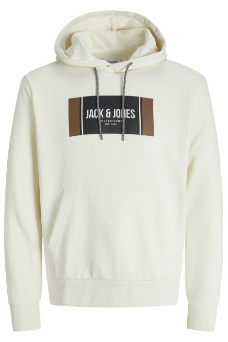 Jack & Jones beige heren sweater | Vooraanzicht