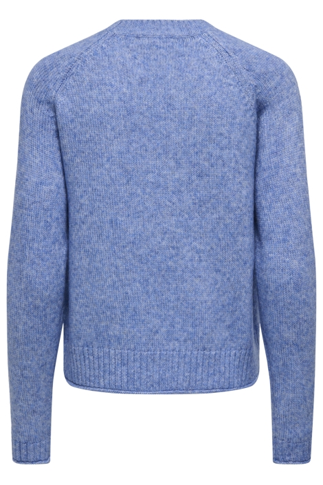 Jacqueline de Yong blauwe dames trui | Achteraanzicht