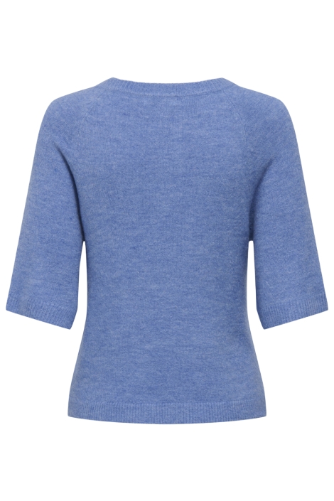 Jacqueline de Yong blauwe dames trui | Achteraanzicht