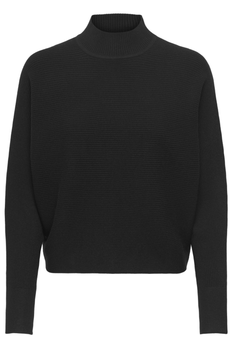 Jacqueline de Yong zwarte dames trui | Vooraanzicht