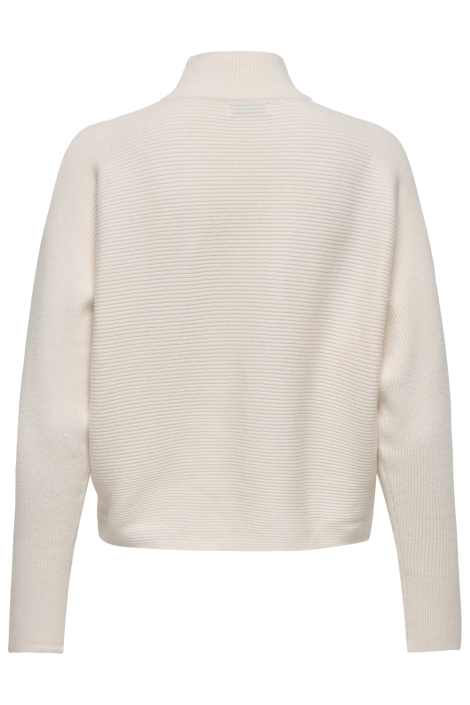 Jacqueline de Yong beige dames trui | Achteraanzicht