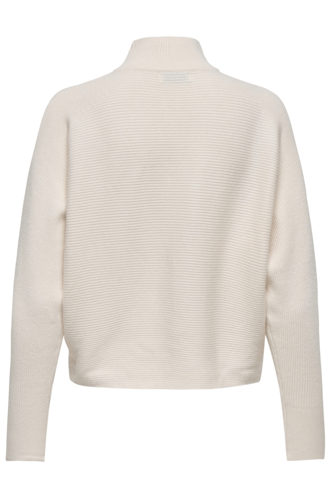 Jacqueline de Yong beige dames trui | Achteraanzicht