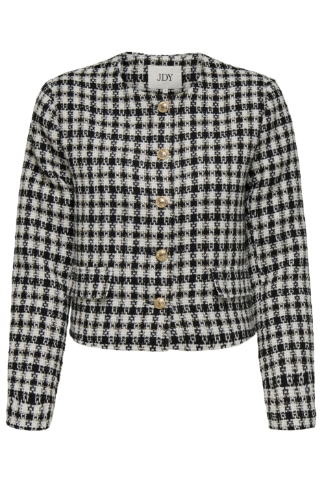 Jacqueline de Yong zwarte dames vest | Vooraanzicht