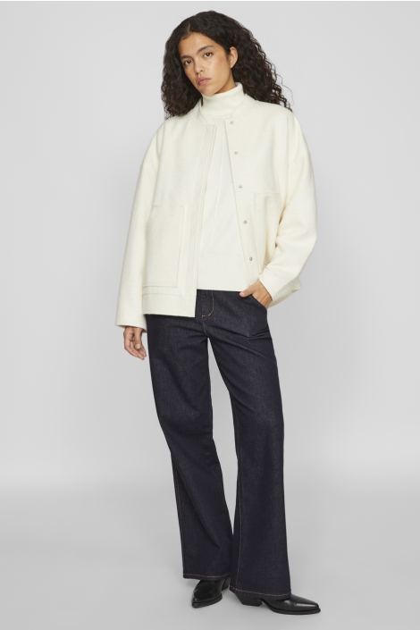 Vila beige dames jas | Model