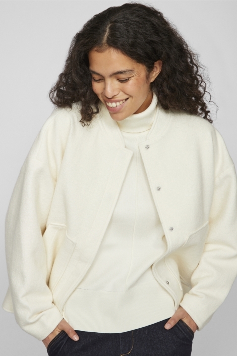 Vila beige dames jas | Unique Selling Point